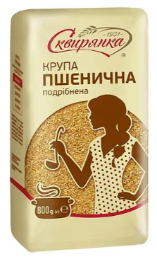 Крупа Сквирянка з м'якої пшениці подрібнена №3, 800 г